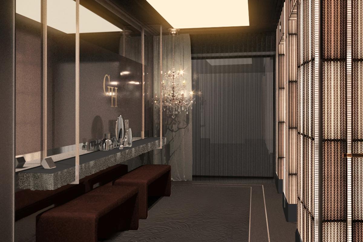Nh Collection Helsinki Grand Hansa Exteriér fotografie A computer-generated image of a bathroom