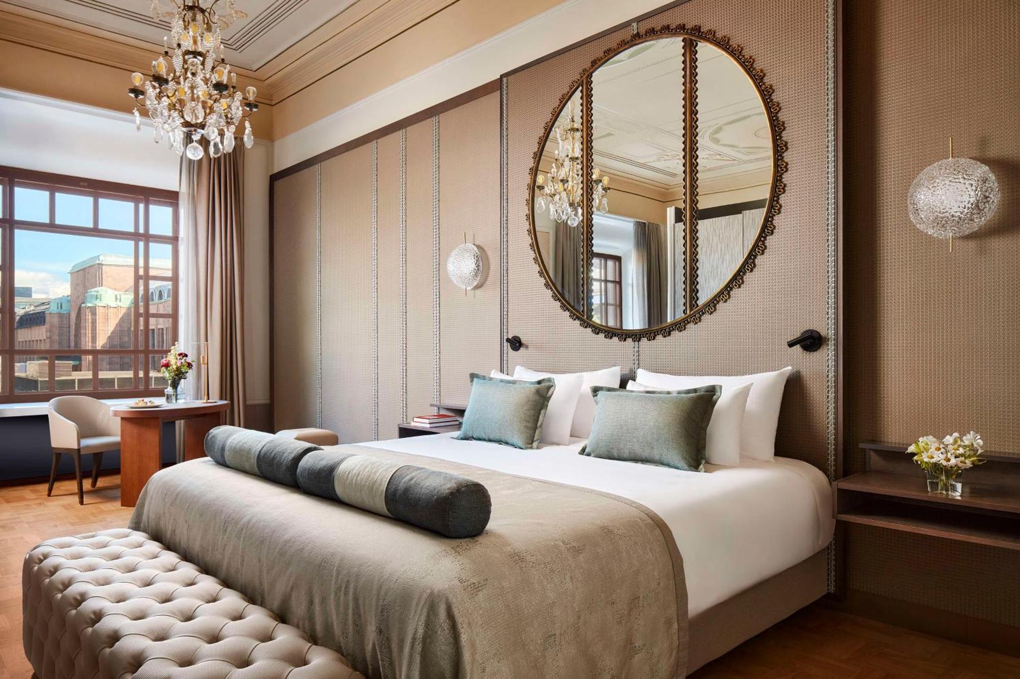 Nh Collection Helsinki Grand Hansa Exteriér fotografie A bedroom at the hotel